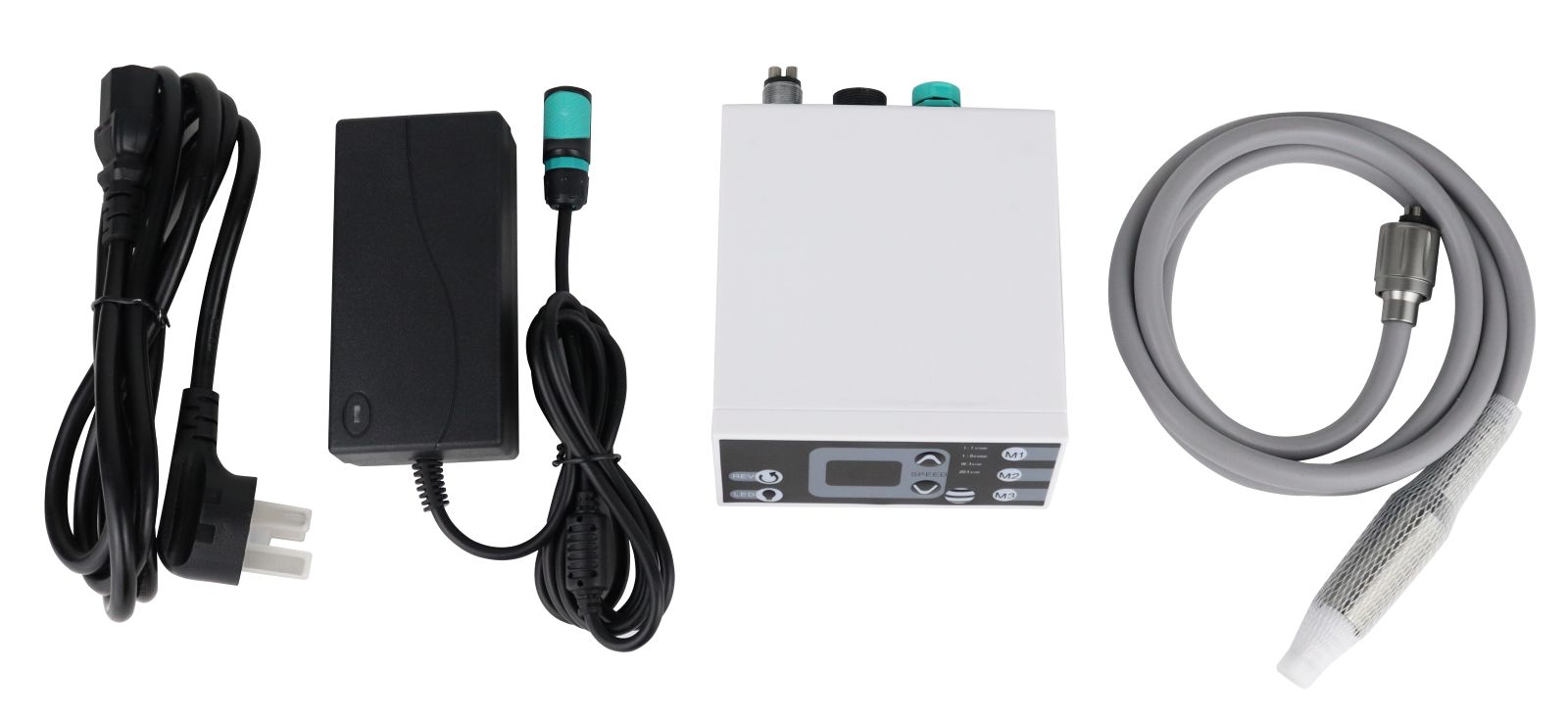 Moteur &eacute;lectrique portable dentaire WJ W90 de type E avec lumi&egrave;re LED